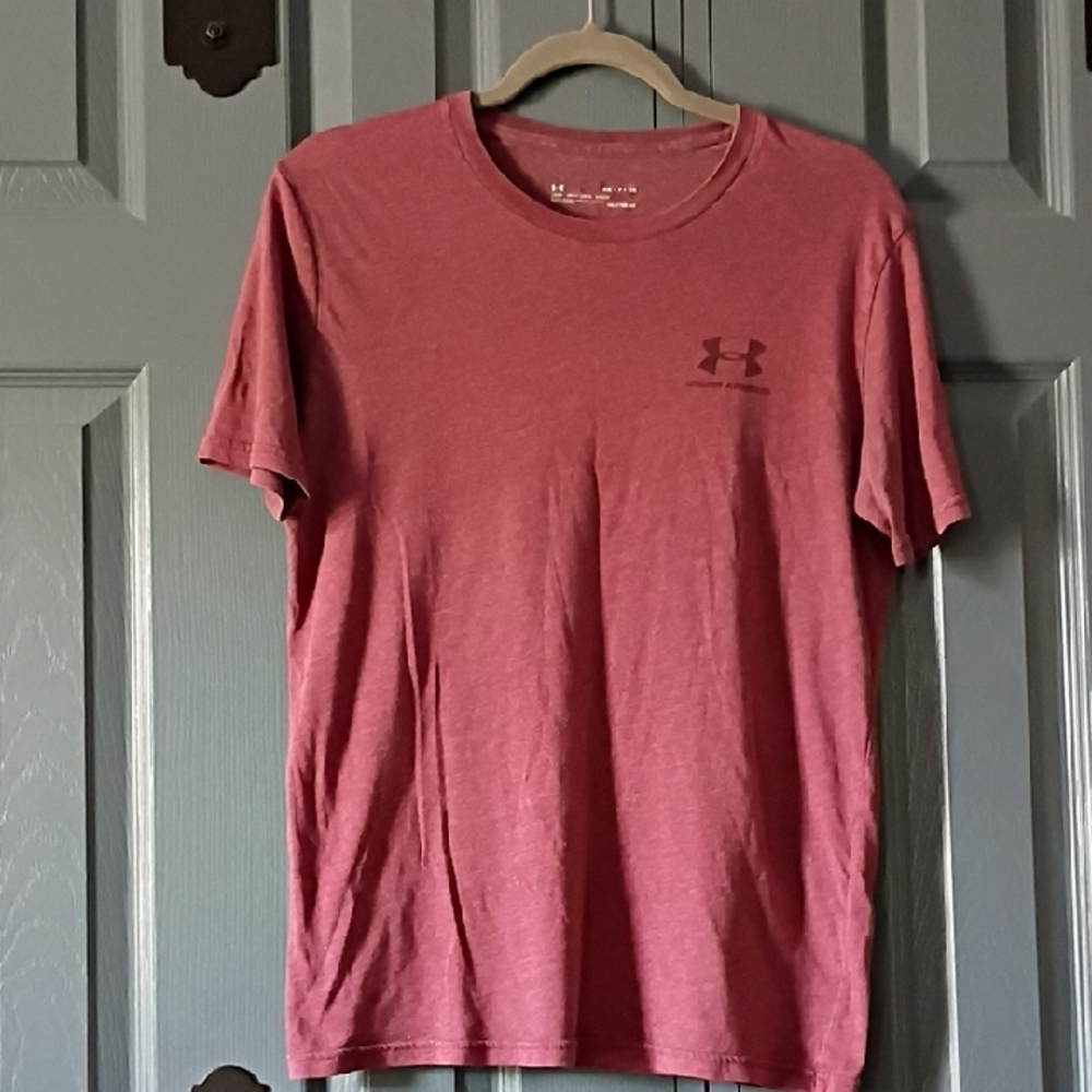 Under Armour Men's Short Sleeve Performance Tee - Dusty Red